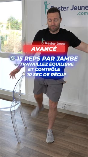 💪 Le pendule : un exercice simple pour des jambes toniques Un exercice tout simple mais efficace : des jambes plus stables et une meilleure posture avec quelques répétitions par jour. 🎁 Rejoignez le challenge pour renforcer vos jambes et améliorer votre posture chaque jour ! 👉 https://resterjeune.io/challenge-gratuit-julien | Julien Hyardet ResterJeune.com