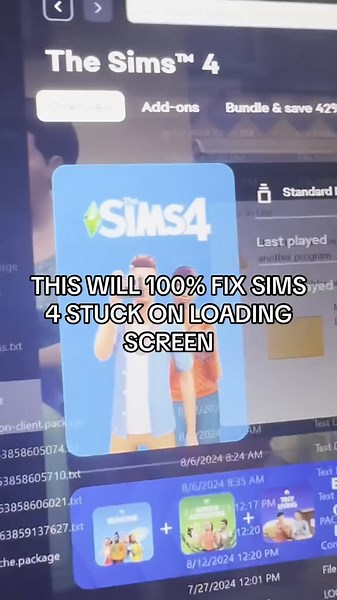 How to Fix Sims 4 Stuck on Loading Screen Issue
