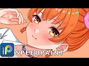 【Ibis Paint】Speedpaint Commission #003 | Ibis Paint X Tutorial