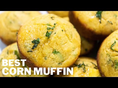 The BEST Corn Muffin Recipe