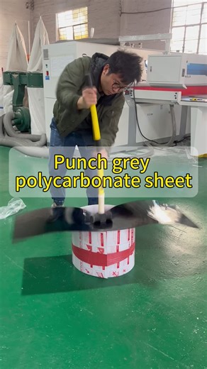 Beneficios de la hoja de policarbonato gris