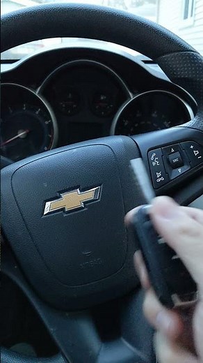 How to start a chevy cruze