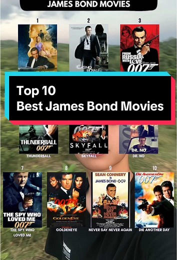 Top 10 Best James Bond Movies You Must See