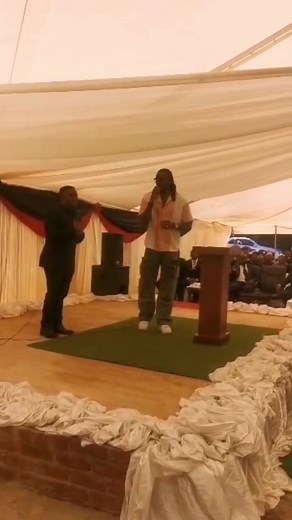 Jah Prayzah Singing at Sebastian Magacha's Mother's Funeral