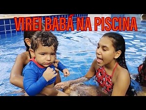 VIREI BABÁ DE UM BEBÊ NA PISCINA!