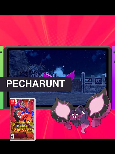 Battle Pecharunt | Pokémon Scarlet and Violet DLC #pokemontiktok #nintendo #videogames #gameplay #fyp