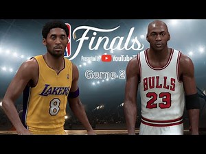 NBA HISTORIC FINALS: 2000 LAKERS vs 1996 BULLS GAME 2 | NBA 2K26