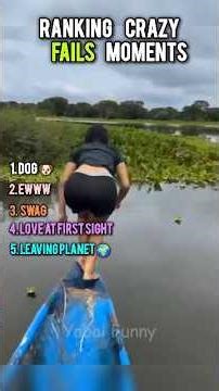 Ranking The CRAZIEST Fail Moments Ever 😂 #funnyfails #shorts