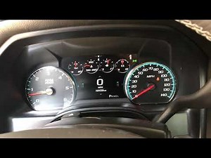 2017 GMC Sierra Denali “Reset Oil Life” display