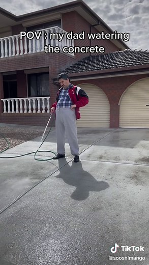 Dad's Water Bill Woes: A Concrete Comedy Sketch