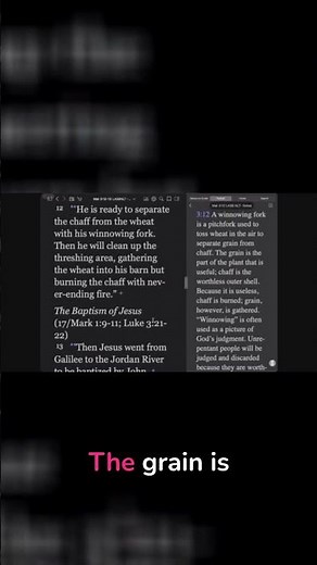 God's Judgment: Wheat vs. Chaff in Matthew 3:12