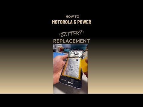 Motorola G Power Battery Replacement