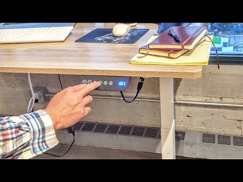 Review of SHW 55-Inch Large Electric Height Adjustable Standing Desk