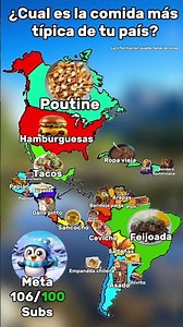 ¿Cual es la comida más típica de tu país? #geografia #paises #paisesdelmundo #viral #comida