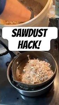 Woodworking Waste Hack: From Sawdust To Firestarters