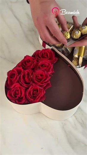 Cute Valentine’s Gift Box Idea 💝#cute #giftbox #valentinesdaygift