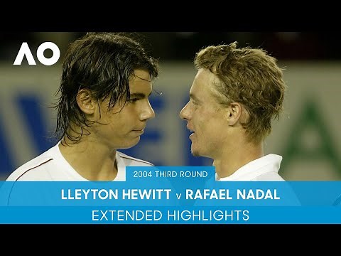 Lleyton Hewitt v Rafael Nadal Extended Highlights | Australian Open 2004 Third Round