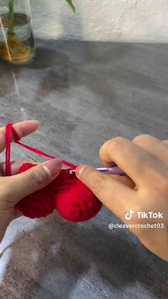 Tutorial de corazón de ganchillo ❤️