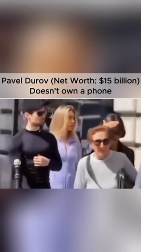 Pavel Durov (Net Worth: $15 billion) doesn't own a phone | David Wolfe