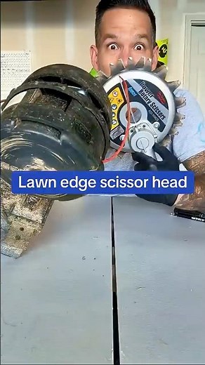 Lawn Edger Upgrade: Idech Rotary Scissor on Echo SRM-225 | Precision Trimming!