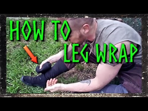 How To Leg Wrap (for big calves)
