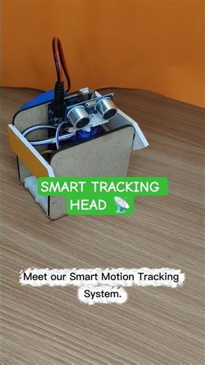 DIY Smart Motion Tracking Robot using Arduino 🤖 #robotics #shorts