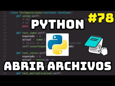 ✅ Open Files (file dialog) - Tkinter in Spanish Python 📁 #78