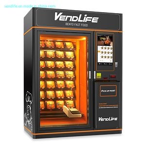 [Hot Item] Vendlife Factory Hot Selling Ready Meal Customized Vending Machine Lunch Box Vending Machine with Elevator
