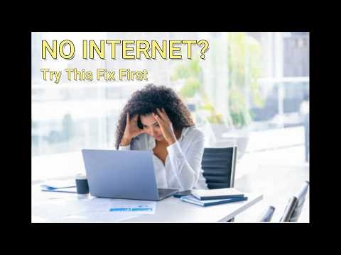 WiFi Connected But No Internet? Try This First! | Windows 10 & 11 Fix