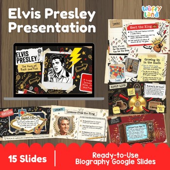 Elvis Presley Biography Presentation | History of Rock and Roll | Music Legend