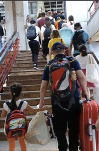 1.1M views · 10K reactions | MAHABANG TRAVEL PAPUNTANG GIURGIU | MUNTIK NA KAMI HINDI MAKASAKAY SA TRAIN KASI FULL NA DAW | FIRST TIME NAMIN MAKASAKAY SA UNDERGROUND TRAIN SA METRO BUCHAREST | The Petre Family | Facebook