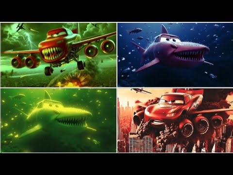 “MONSTER McQueen DESTROYS THE CITY?!”“McQueen vs SHARK MONSTER – FINAL BATTLE!”