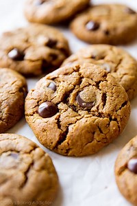 Flourless Almond Butter Chocolate Chip Cookies - Sally's Baking