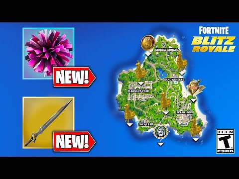 The NEW FORTNITE BLITZ Update! (Mythics & Infinity Blade)