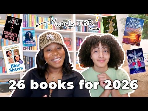 The 26 books we want to read in 2026! 📚 Yearly TBR | Romance, Fantasy + Thrillers ⭐️