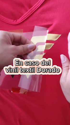 Consejos para Usar Vinil Textil Dorado Correctamente