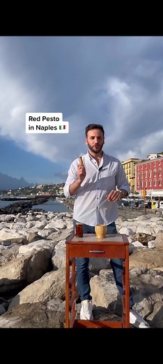 Delicious Red Pesto Recipe in Naples 🇮🇹