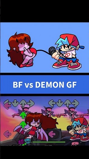 BF vs Demon GF - FNF Mod - Friday Night Funkin’ #fnf