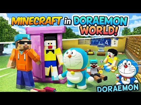 Minecraft But Doraemon Is Real 😱 in hindi New ep