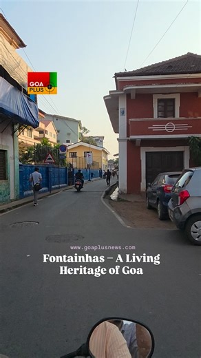 Colours that speak history 🎨 Fontainhas, Goa’s preserved Latin Quarter, blends Portuguese architecture, old-world charm, and artistic beauty—perfect for heritage walks and photography lovers. . #Fontainhas #GoaHeritage #PanajiGoa | Goa Plus News Channel