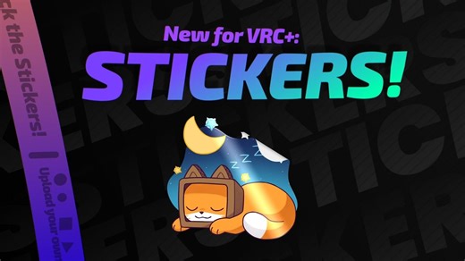 VRChat贴纸功能现已正式发布！