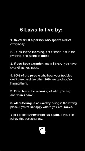 6 Golden Laws for a Wise Life #success #motivation #mindset #psychology #shorts #viral #viralvideo