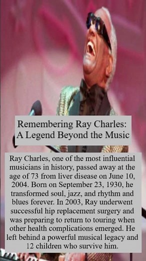 Remembering Ray Charles: A Legend Beyond the Music