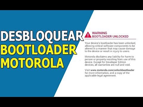 Unlock the bootloader. Motorola bootloader unlock. The necessary step before rooting.