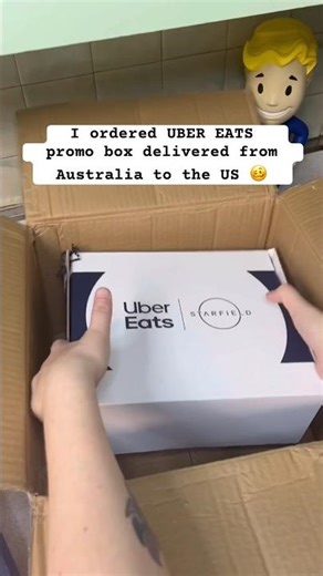 UBER EATS Starfield Promo Food from Australia🥴