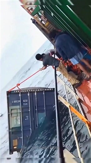 Container In The Ocean #shorts #viral