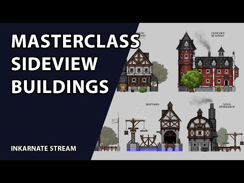Masterclass: Sideview Buildings | Inkarnate Stream