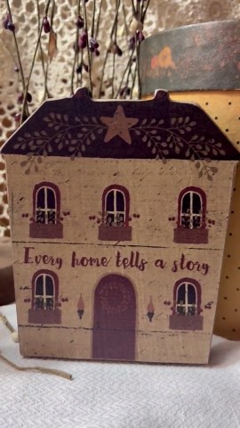 Vintage Primitive| Wood Salt Box House| Home Decor| Shelfsitter Cupboardtuck HEARTHSIDE COLLECTION - Etsy