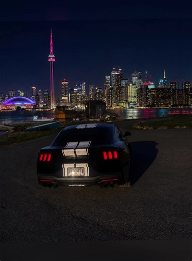 My new beast unleash Mustang gt nite pony performance package 🏁 #toronto #mustanggt #s650 #darkhorse #ford