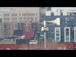 Federal Signal Thunderbolt 1000T (4/5 Port) Siren Test - Alert & Attack - Minneapolis, MN 2/1/23